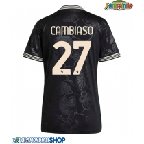 Maglie da calcio Juventus Andrea Cambiaso #27 Terza Maglia Femminile 2025-26 Manica Corta